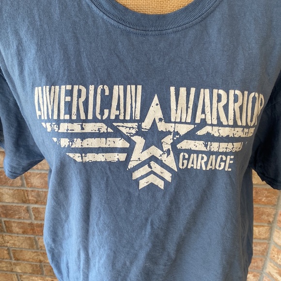 American Warrior Garage T-Shirt - Picture 2 of 4